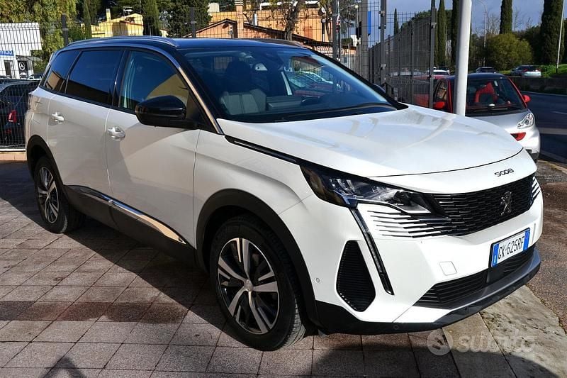 Usata Peugeot 5008 131 CV (96 kW) 2022 Bianco SUV