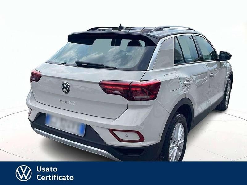 Usata VW T-Roc Life 110 CV (80 kW) 2022 Grigio SUV