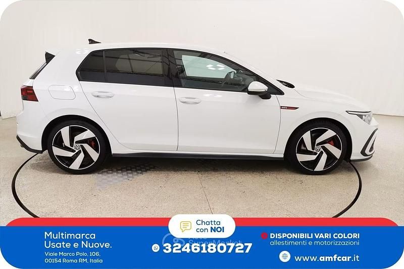 Usata VW Golf VIII GTI 245 CV (180 kW) 2021 Bianco Berlina