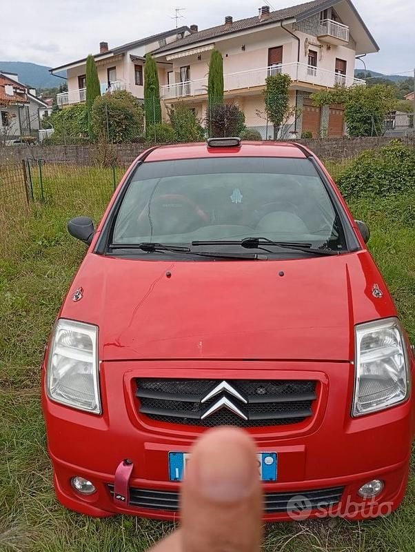 Usata Citroën C2 125 CV (91 kW) 2006 Rosso Utilitaria