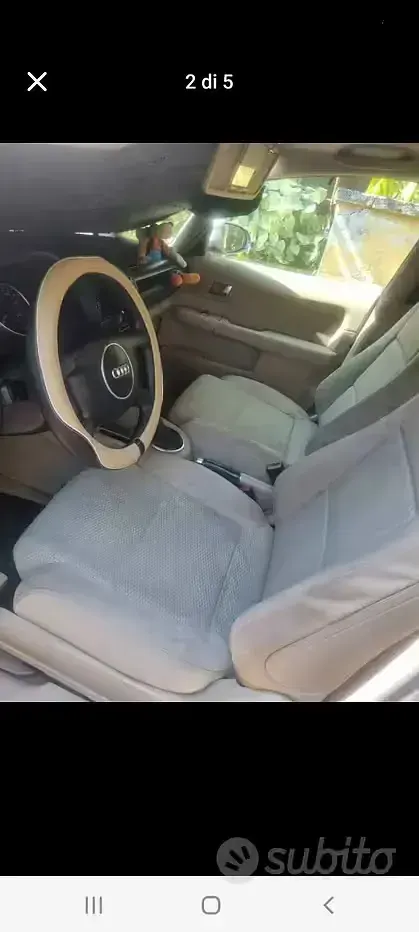 Usata Audi A2 90 CV (66 kW) 2004 Grigio Utilitaria