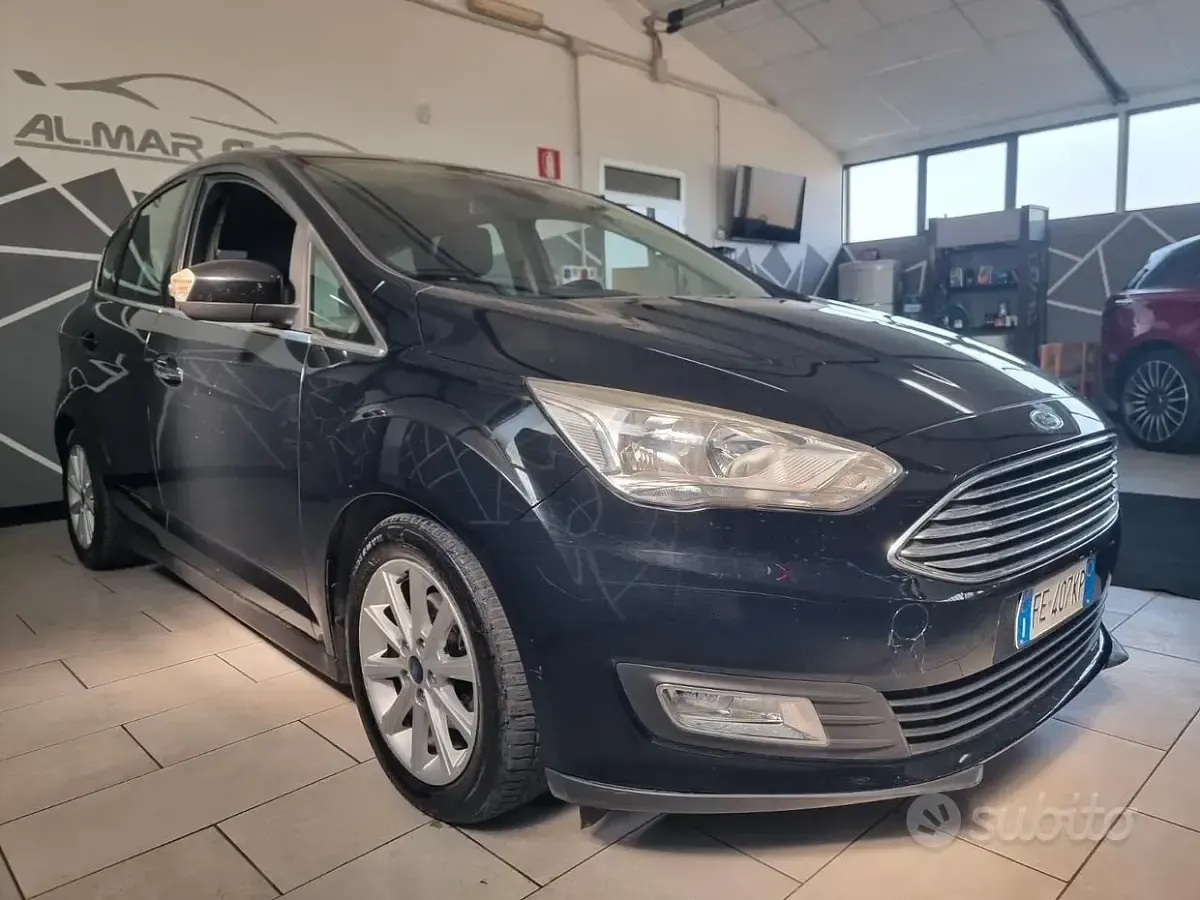 Usata Ford C-MAX Titanium 120 CV (88 kW) 2016 Nero Monovolume