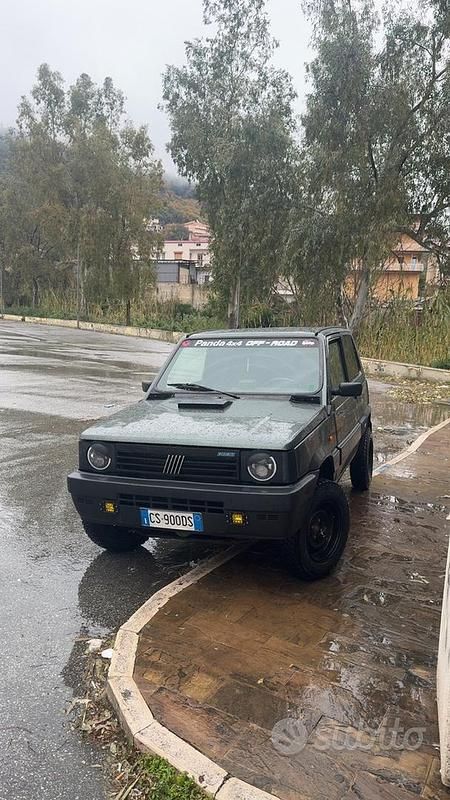 Usata Fiat Panda 4x4 1988 Verde Utilitaria