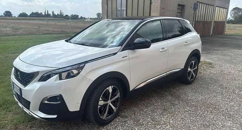 Usata Peugeot 3008 GT-line 131 CV (96 kW) 2018 Bianco SUV