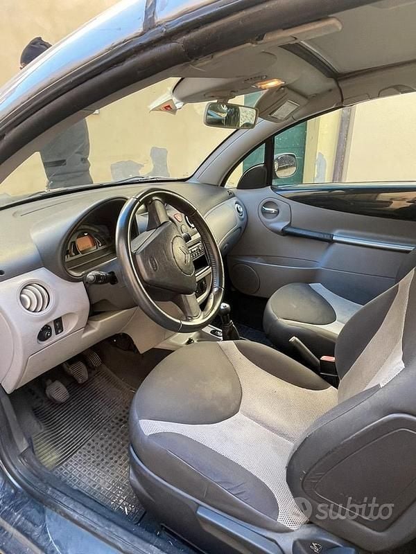 Usata Citroën C3 Pluriel 68 CV (50 kW) 2005 Nero Cabrio