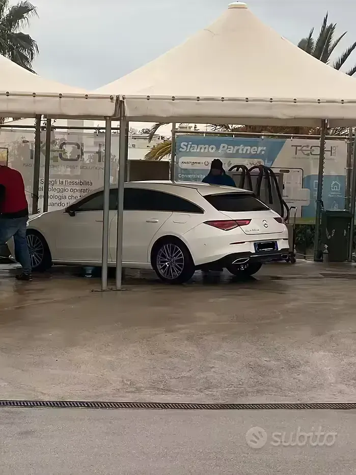 Usata Mercedes CLA200 150 CV (110 kW) 2020 Bianco Station wagon