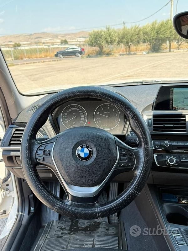 Usata BMW 116 Efficient Dynamics 116 CV (85 kW) 2015 Bianco Utilitaria