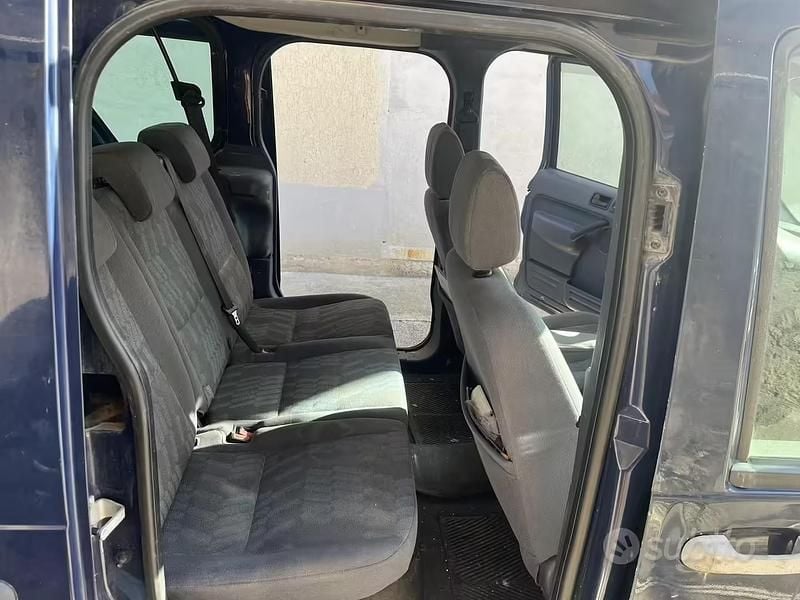 Begagnad Ford Transit Connect 90 HK (66 kW) 2008 Blå Minibuss