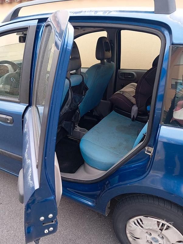 Usata Fiat Panda 2003 Blu Utilitaria