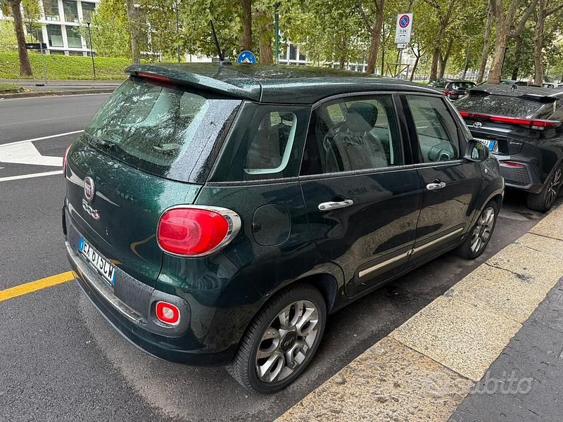 Usata Fiat 500L Lounge 84 CV (61 kW) 2014 Verde Monovolume