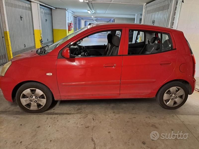 Usata Kia Picanto 2007 Rosso Utilitaria