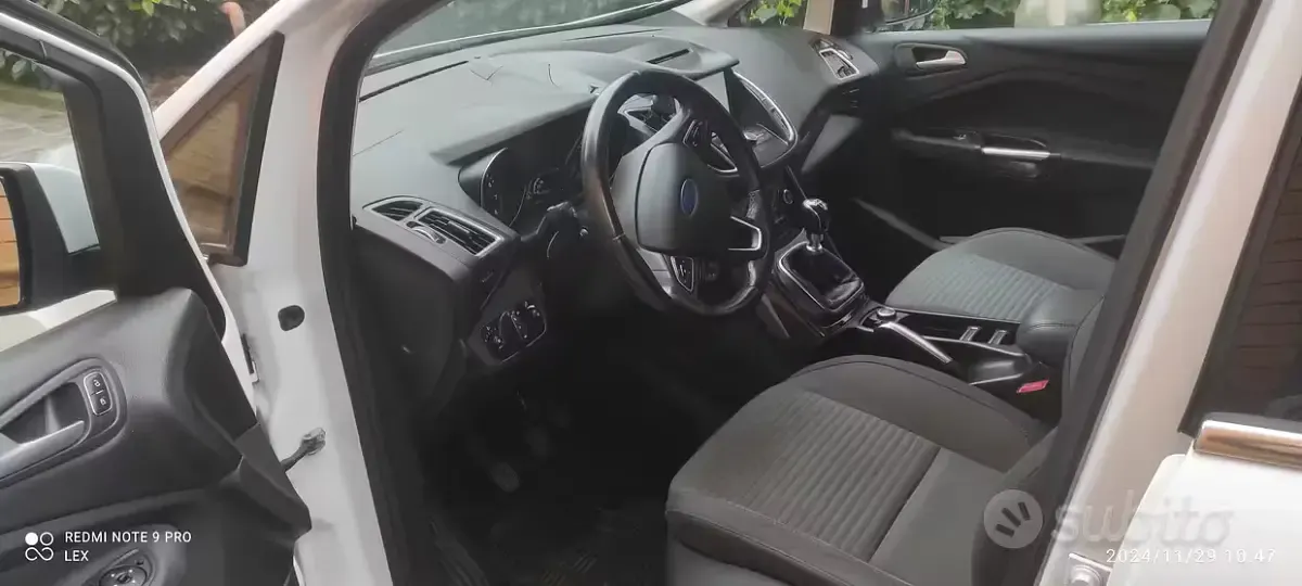 Usata Ford C-MAX 125 CV (91 kW) 2016 Bianco Monovolume