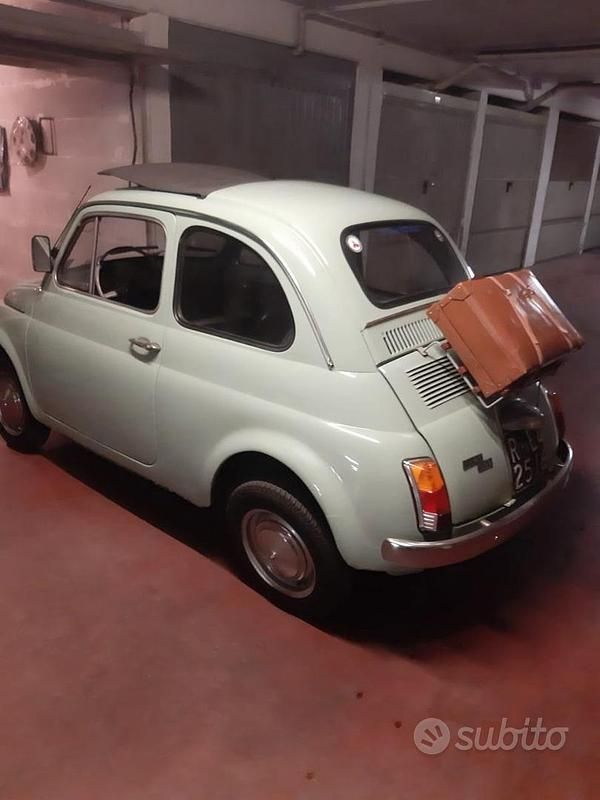 Usata Fiat Cinquecento 1960 Verde Utilitaria