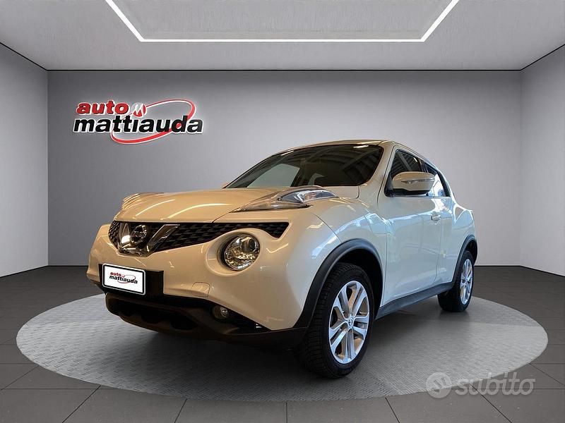 Usata Nissan Juke Acenta 116 CV (85 kW) 2015 Bianco SUV