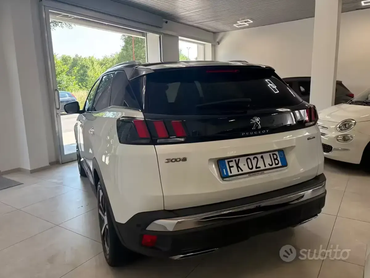 Occasion Peugeot 3008 GT-line 120 PK (88 kW) 2018 Wit SUV