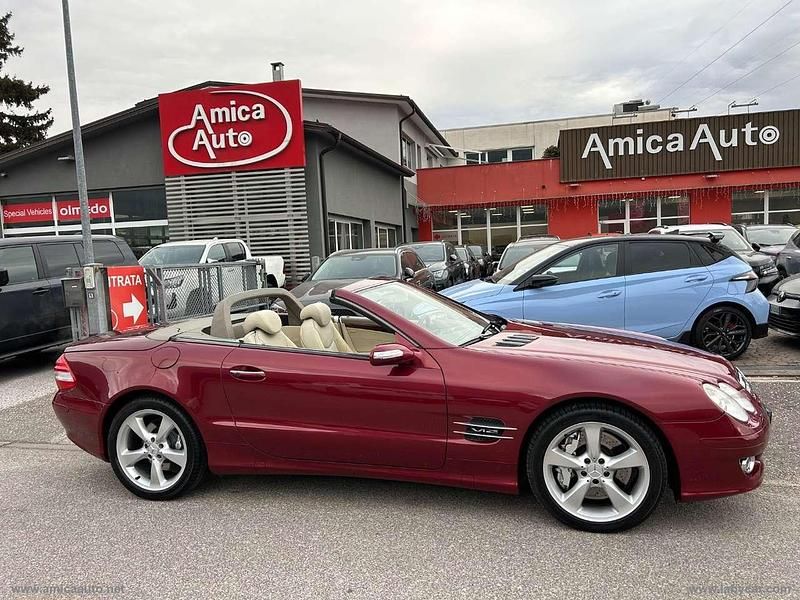 Usata Mercedes SL600 517 CV (380 kW) 2006 Rosso Coupé