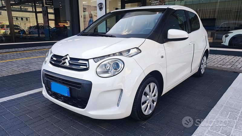 Usata Citroën C1 Feel 69 CV (50 kW) 2015 Bianco Utilitaria