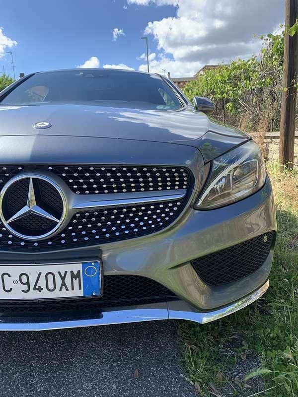 Usata Mercedes C220 Premium Plus 170 CV (125 kW) 2016 Grigio Coupé