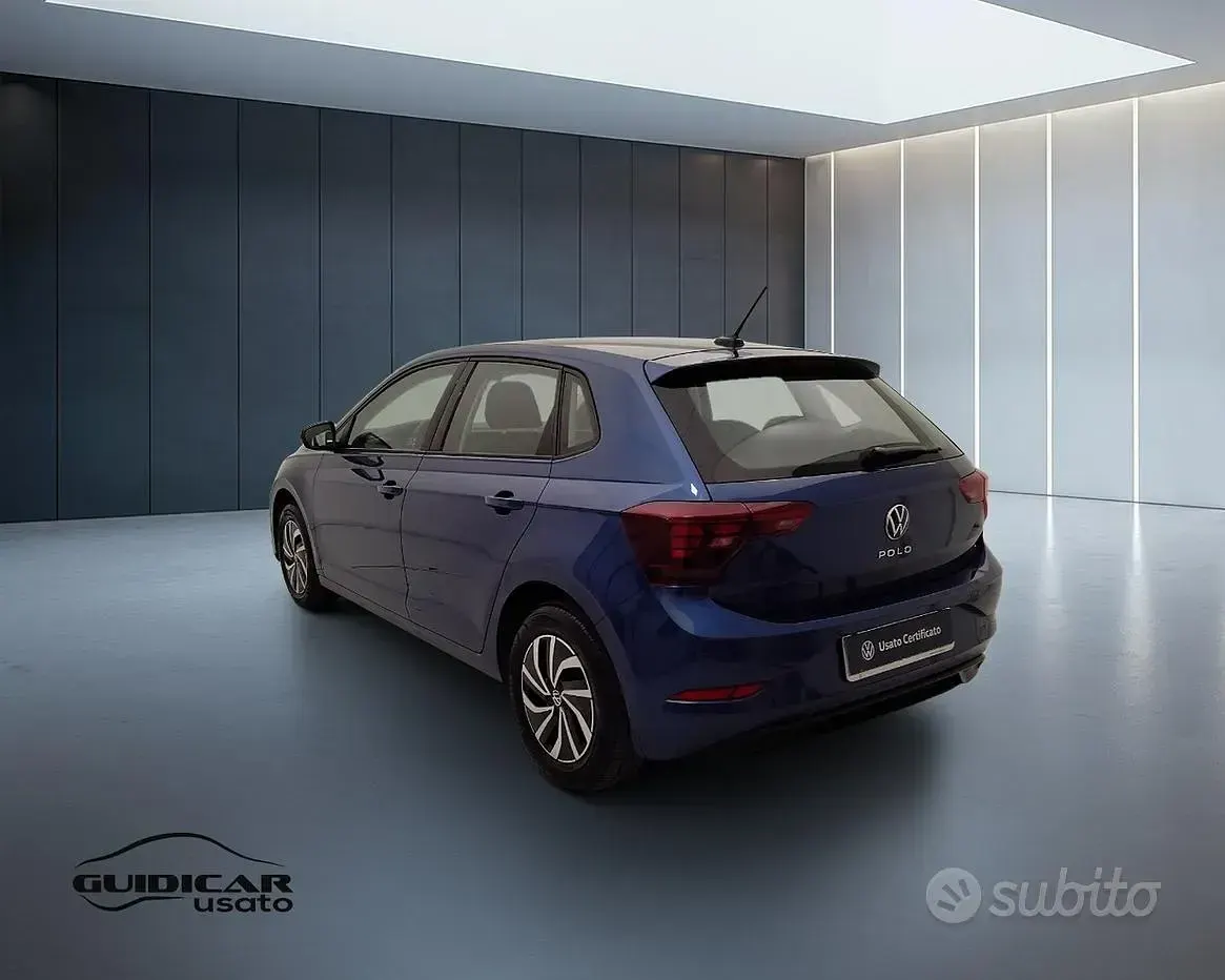 Usata VW Polo Life 95 CV (69 kW) 2025 Blu Utilitaria