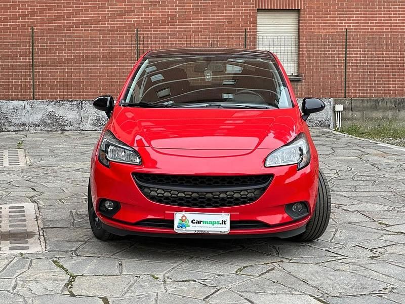 Usata Opel Corsa 90 CV (66 kW) 2017 Rosso Utilitaria