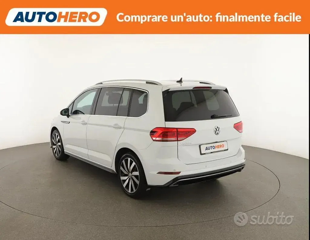 Usata VW Touran 150 CV (110 kW) 2020 Bianco Monovolume