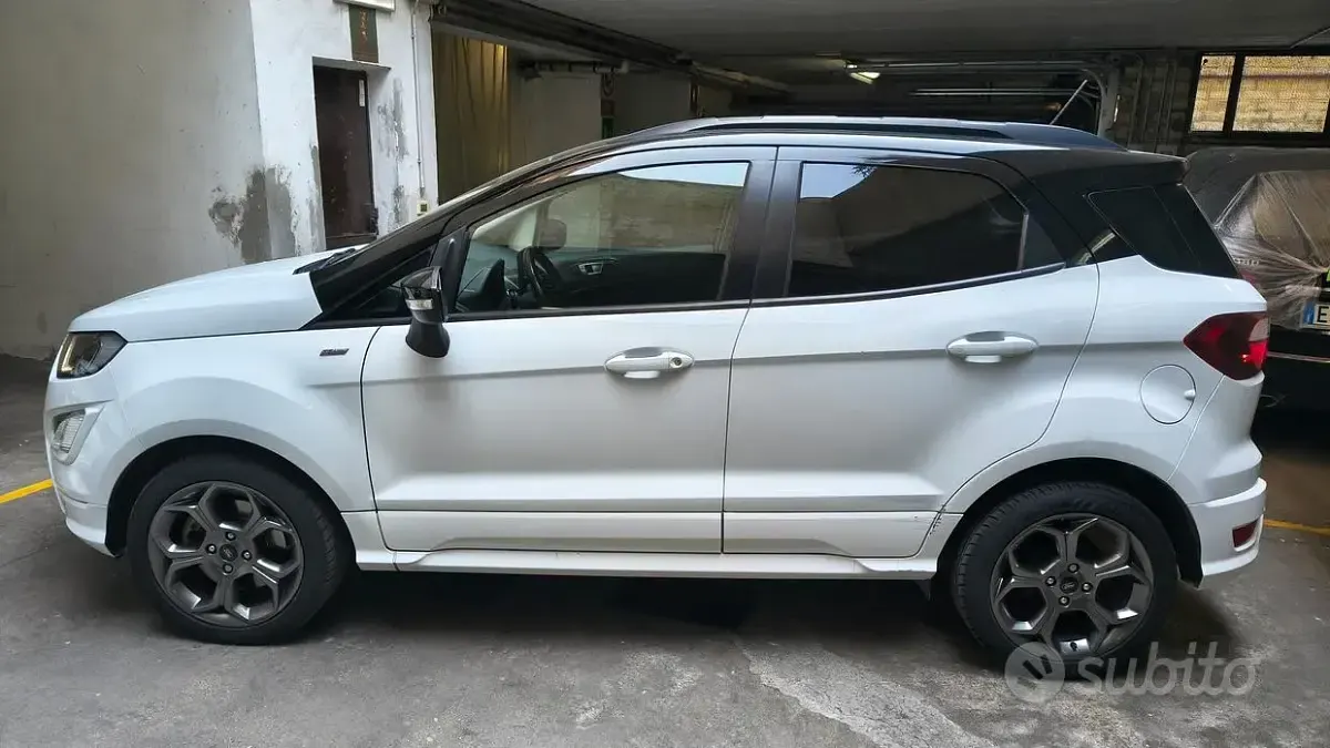 Usata Ford Ecosport ST-Line 99 CV (72 kW) 2018 Bianco SUV