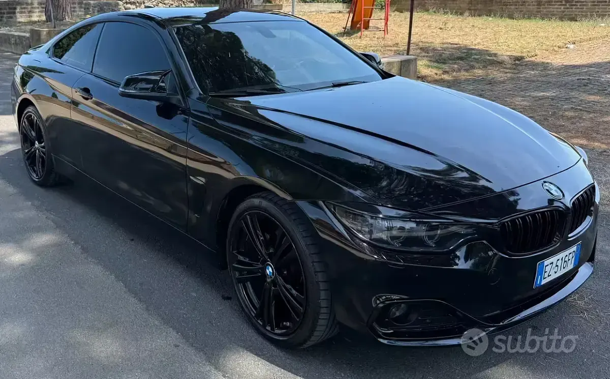 Usata BMW 420 Coupé M Sport 190 CV (139 kW) 2015 Nero Coupé