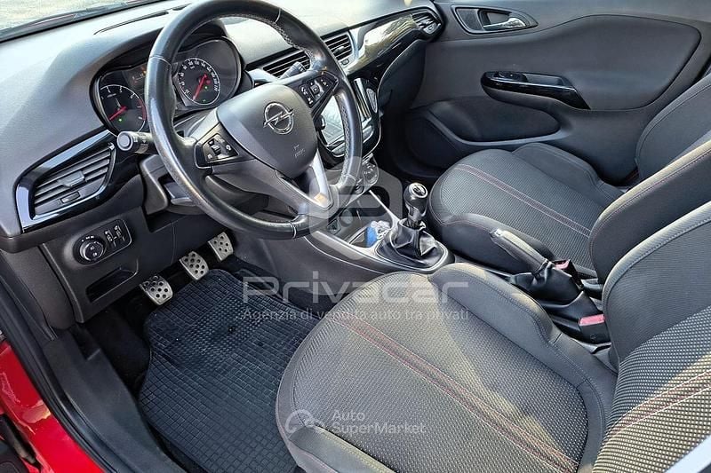 Usata Opel Corsa 90 CV (66 kW) 2018 Rosso Berlina