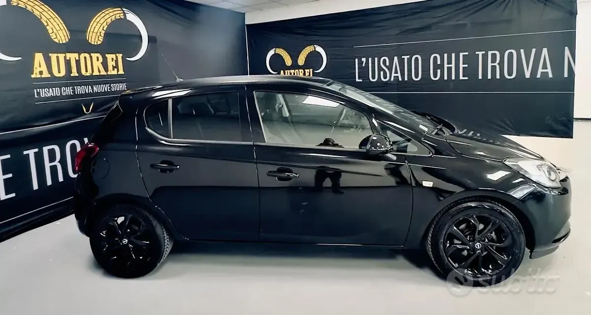 Usata Opel Corsa 90 CV (66 kW) 2018 Nero Utilitaria