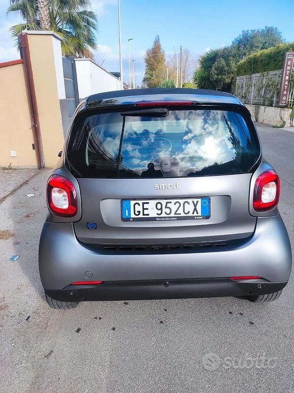 Usata Smart ForTwo Coupé Passion 41 kW (56 CV) 2021 Grigio Utilitaria