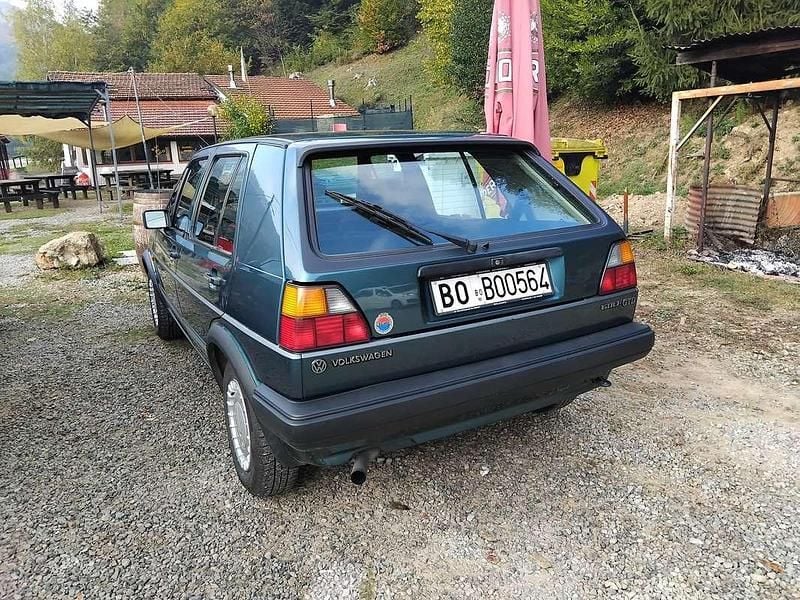 Usata VW Golf II GTD 69 CV (50 kW) 1985 Verde Utilitaria
