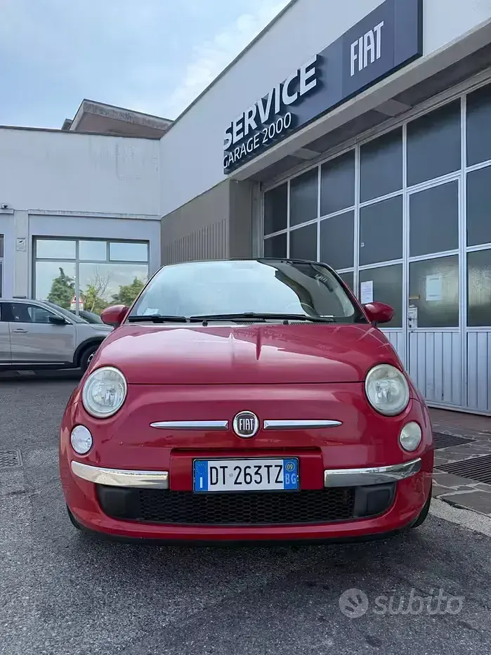 Usata Fiat 500 Pop 69 CV (50 kW) 2009 Cabrio