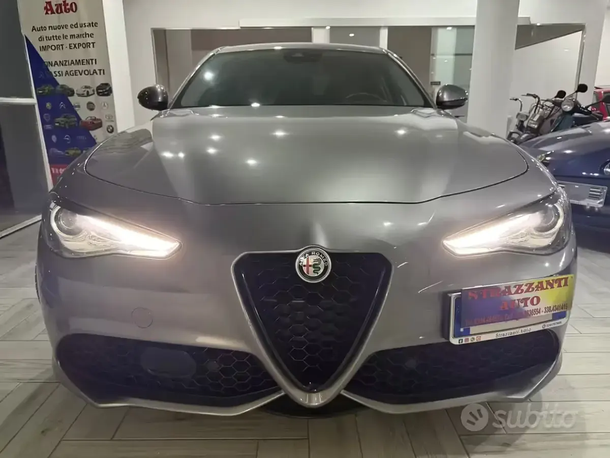 Usata Alfa Romeo Giulia Veloce 210 CV (154 kW) 2018 Grigio Berlina
