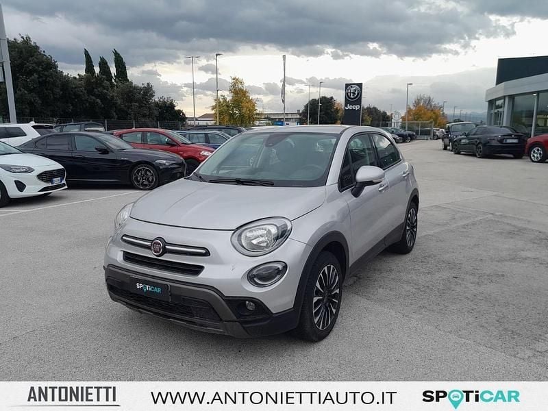 Usata Fiat 500X Cross 95 CV (69 kW) 2019 Argento SUV