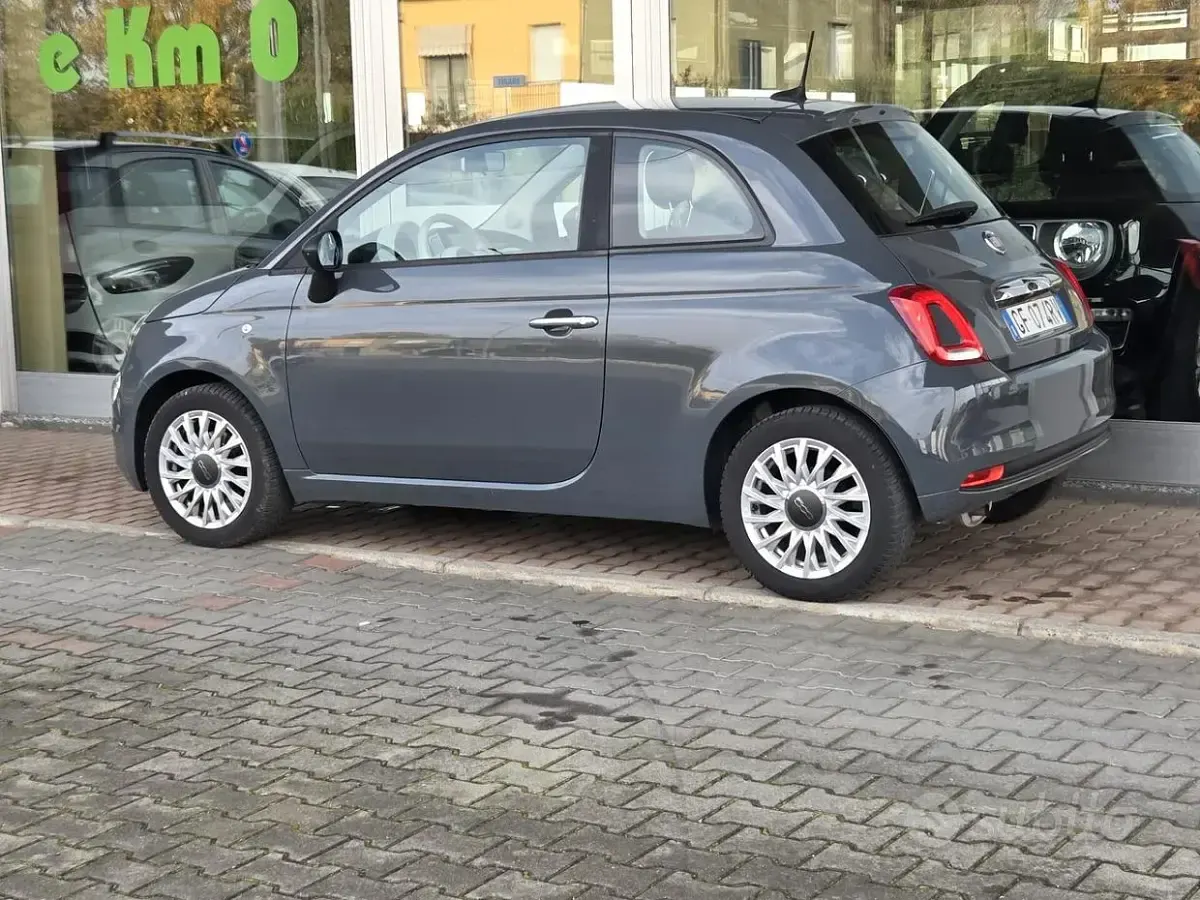 Usata Fiat 500 69 CV (50 kW) 2021 Grigio Berlina