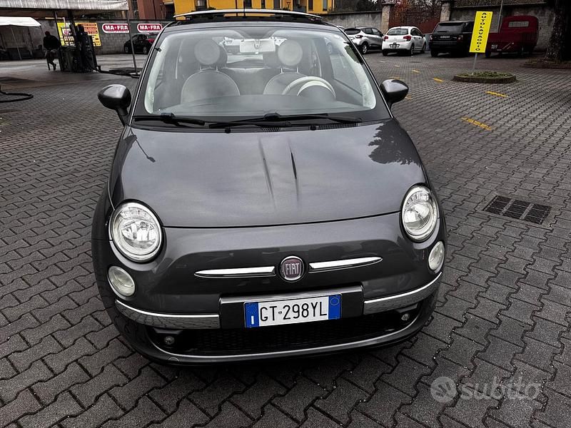 Usata Fiat 500 Lounge 69 CV (50 kW) 2010 Grigio Berlina