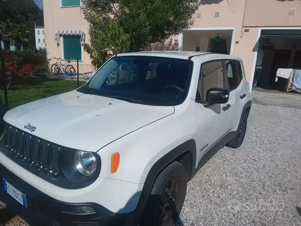 Usata Jeep Renegade 110 CV (80 kW) 2016 Bianco SUV