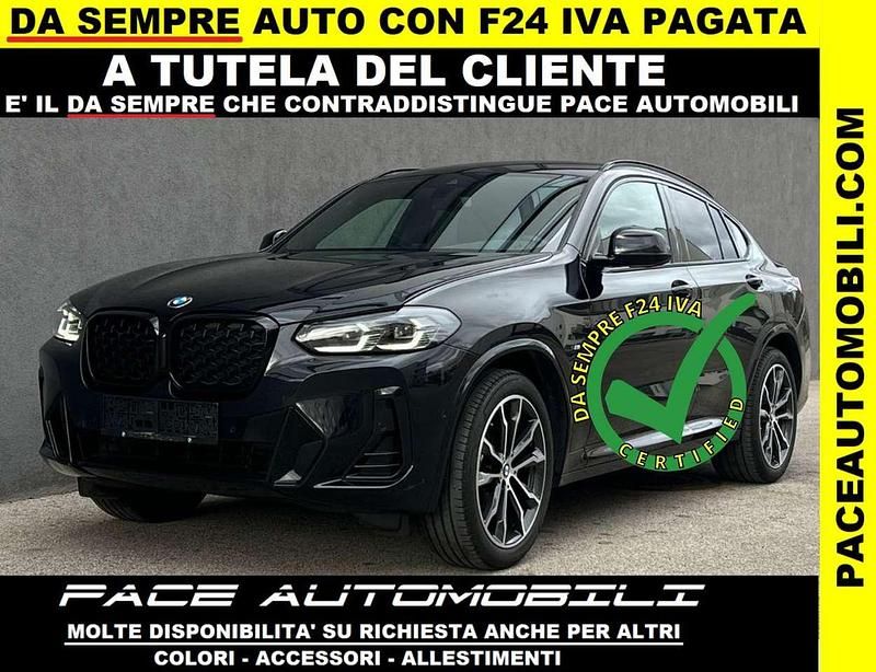 Nero Usata 2022 BMW X4 M Sport SUV | 51.800 € (Molto cara) - Immagine 1/2