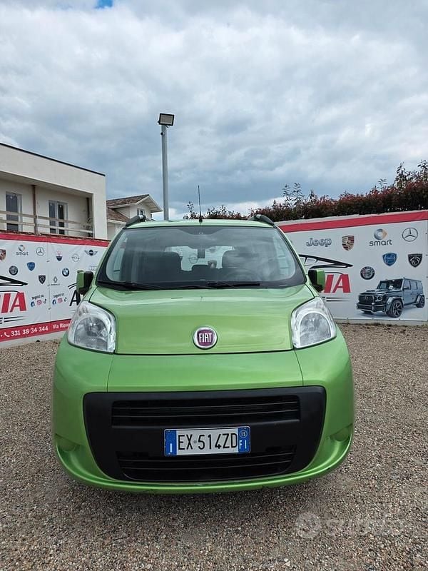 Usata Fiat Qubo Dynamic 75 CV (55 kW) 2015 Verde Monovolume