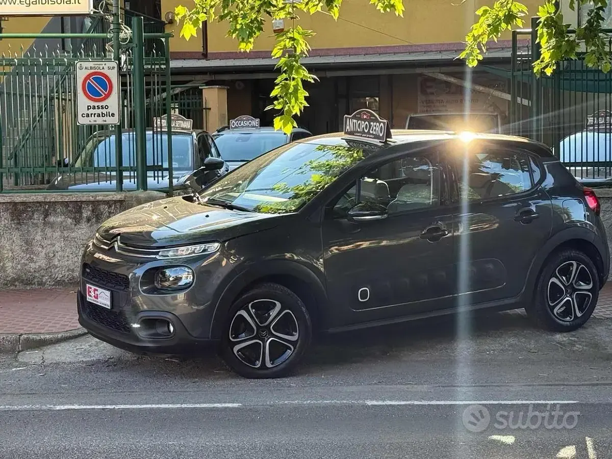 Usata Citroën C3 PureTech 82 CV (60 kW) 2017 Grigio Berlina