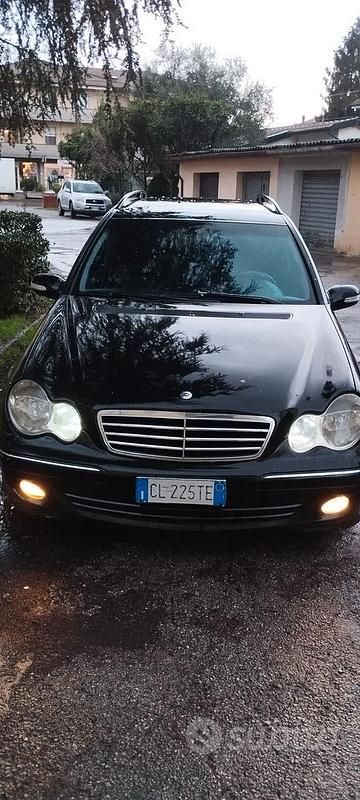 Usata Mercedes C220 2004 Nero Station wagon