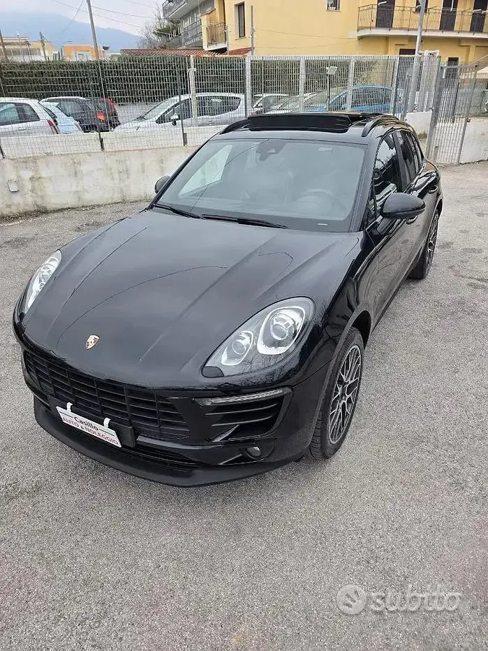 Usata Porsche Macan S Diesel 250 CV (183 kW) 2017 Nero SUV