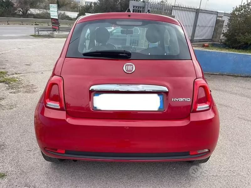 Usata Fiat 500 69 CV (50 kW) 2022 Rosso Utilitaria
