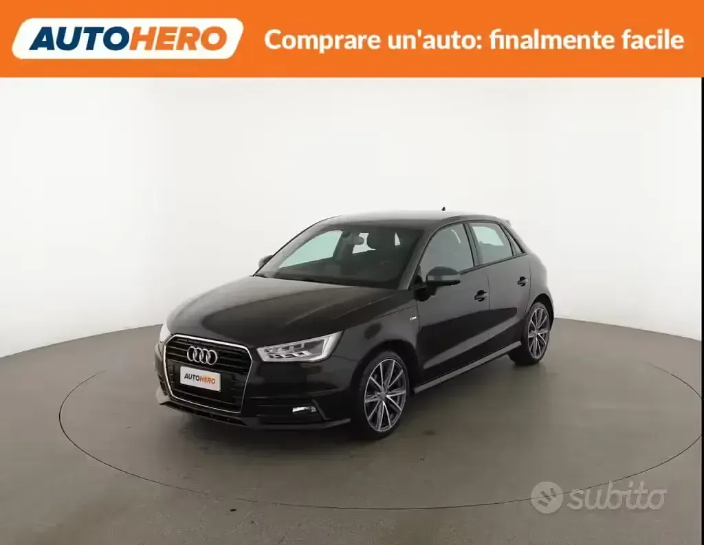 Usata Audi A1 Admired 90 CV (66 kW) 2018 Nero Berlina