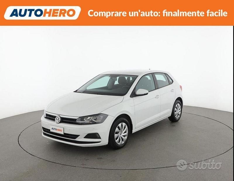 Usata VW Polo Trendline 80 CV (58 kW) 2018 Bianco Utilitaria