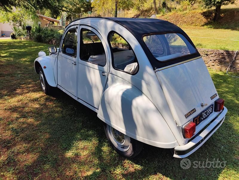 Usata Citroën 2CV 29 CV (21 kW) 1987 Bianco Berlina