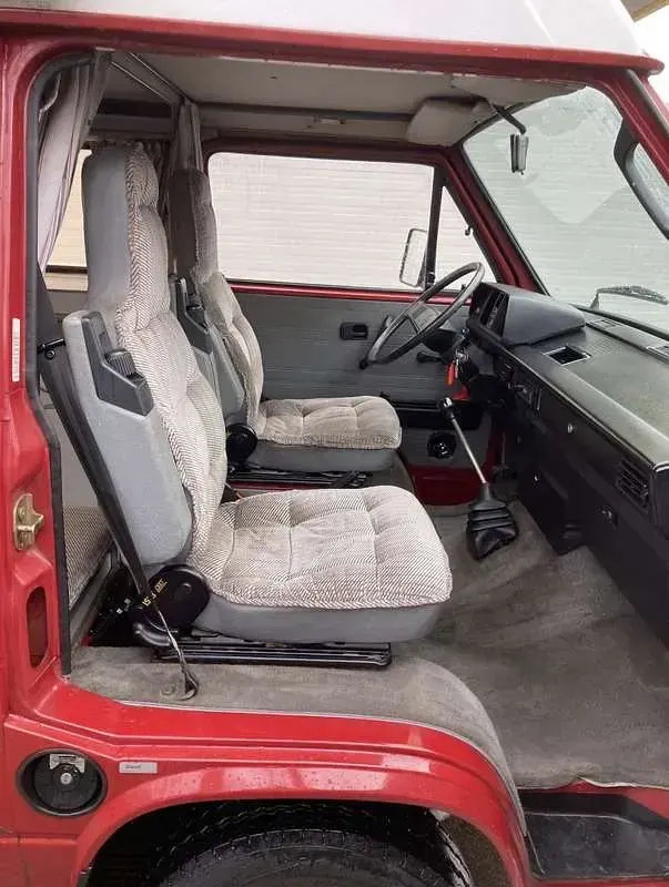 Usata VW T3 69 CV (50 kW) 1988 Rosso Furgone