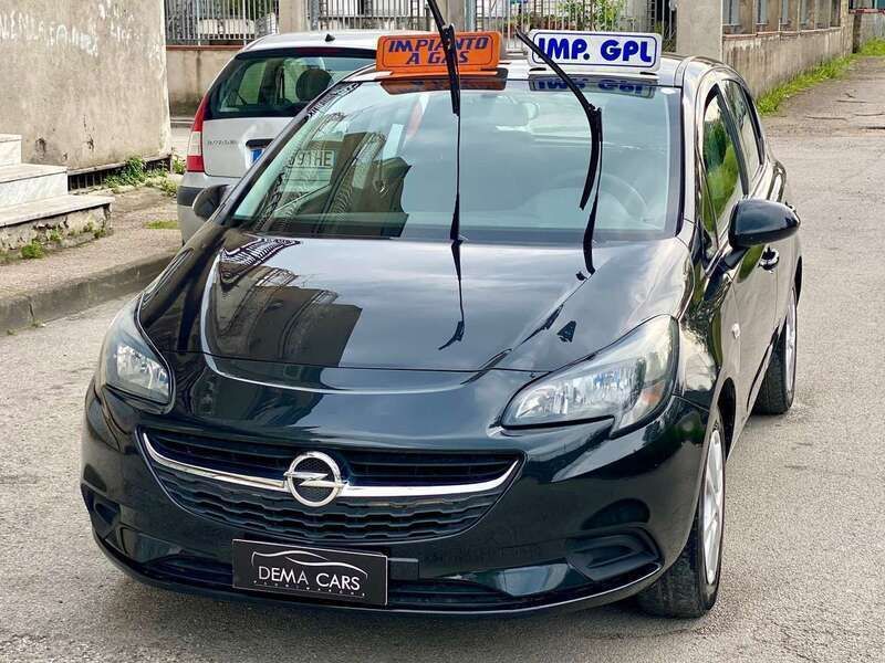 Usata Opel Corsa 69 CV (50 kW) 2016 Nero Utilitaria