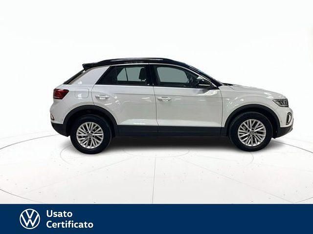 Usata VW T-Roc Life 110 CV (80 kW) 2022 Bianco SUV