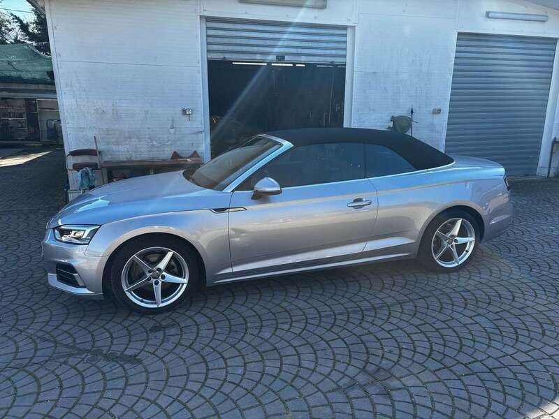 Usata Audi A5 Cabriolet S-Line 190 CV (139 kW) 2019 Grigio Cabrio
